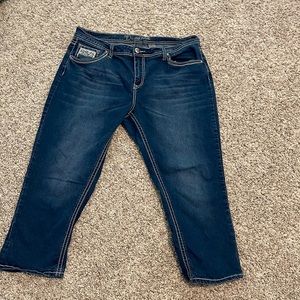 Weekend denim capri jeans by ND Weekend size 16